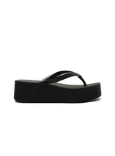 SANDÁLIA PRETA FLATFORM TIRAS RIO Z 19037 0042 0002 BRIZZA